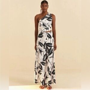 FR Graphic Leaves Jumpsuit